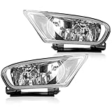 RP Remarkable Power, Fog Lights for 2005 2006 2007 Odyssey Chrome Driving Bumper Fog Lamps with Wiring Harness& Switch Clear Lens Light Kit FL7114