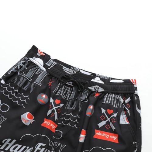Mens Quick Dry Swim Trunks Elastic Casual Summer Board Shorts Beach Swimwear3