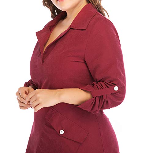 Robe à queue d'aronde résolvant le manque de poches des tenues chic