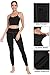 MIRITY High Waist Yoga Leggings with Pockets for Women - Buttery Soft Workout Stretchy Yoga Pants Pack of 1 Black