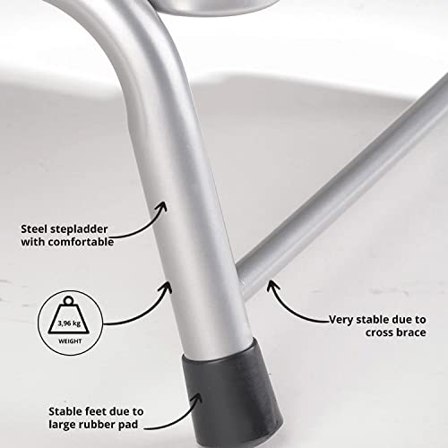 BERGER - Doppio scalino - Sgabello Campeggio per