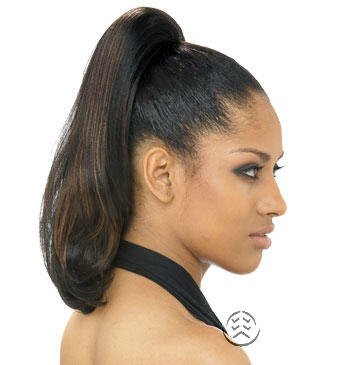 Shake N Go Freetress Ponytail Drawstrings: Shake N Go Freetress Maine Girl Drawstring Ponytail Color: 4