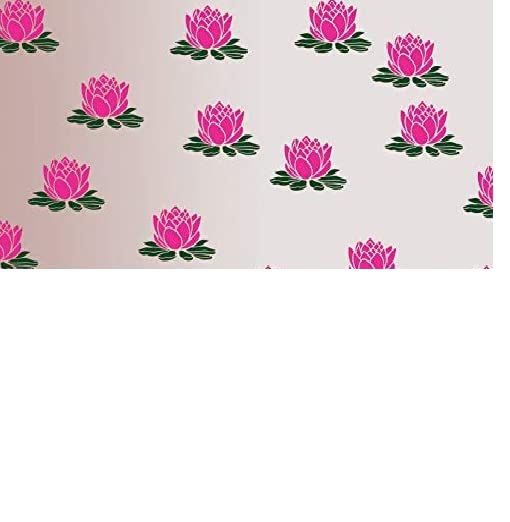 Design In Lotus Flower Wall Stencil Painting Designs - D07 (B08G82G34V) Amazon Price History, Amazon Price Tracker