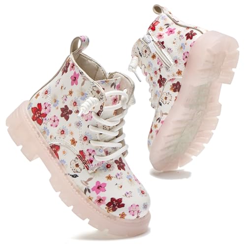 Image of Daclay Boys Girls Comfy Walking Boots Kids Winter Shoes Fashion for Fall Casual Outdoor Footwear