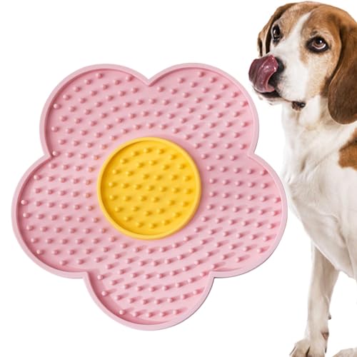 Zubehors Leckmatte Blumen-Design für Katzen und Hunde