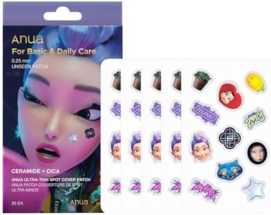 Anua Ultra-Thin Spot Cover Patch Rumi - Hydrocolloid Pimple Patch...