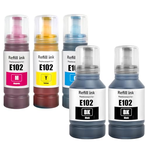 LAIPENG 102 Tinta Compatible para Epson ET-2700 ET-2850 ET-3700 ET-3850