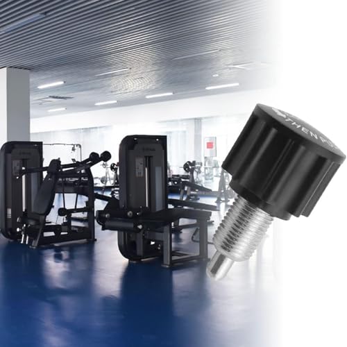 heyous 4PCS Black M16 Hex Socket Retaining Pin Adjustment Knob Suitable for Exercise Bike Bench Presses Strength Training Machines by heyous - Used condition - Image 6