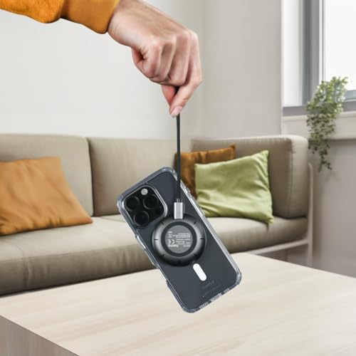 Hama Chargeur sans Fil Qi2, Charge Rapide inductive au Bureau, etc., 15 W
