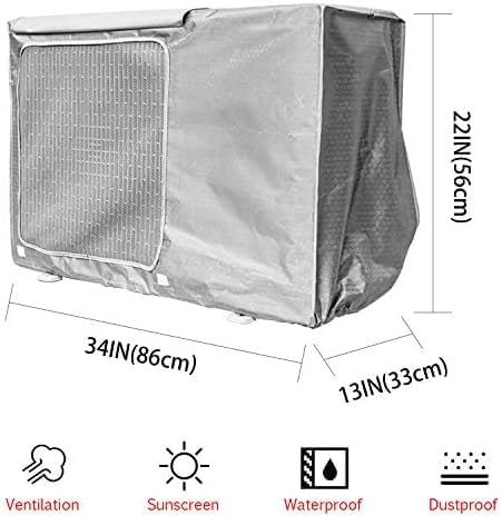 Copertura Per Condizionatore Esterno - Anti Polvere, Impermeabile E Riflettente - Foto 5