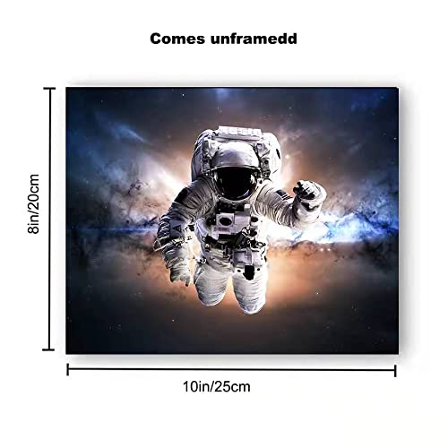 Chenjingling Outer Space Astronaut Decoration Poster ,6-Pack 8 X 10 Inches (Frameless) Suitable For Space Lovers thumb #1