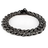 Resistente y duradero: el acero inoxidable es duradero y nunca se oxida ni se empaña. Es un material ideal para collares de perro metálicos. Cada collar para perro está hecho de acero inoxidable 316L resistente con un acabado pulido.
