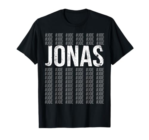 Jonas Primer Nombre Pride Divertido vintage Camiseta