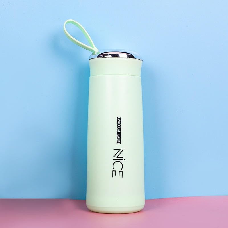 Image of Aider Nice Water Bottle 400ml Premium Glass, Multicolor