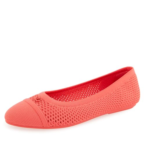 Ballerines Annelie Aerosoles tissu maille corail parfaites pour le bureau en 36