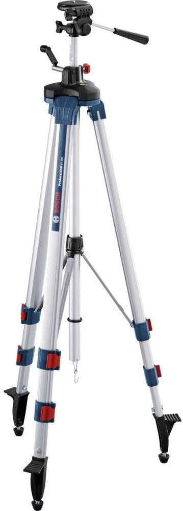 Bosch Professional Tripod for Lasers and Levels BT 250 (Height: 97.5-250 cm, Thread: 1/4")