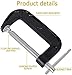 2 Inch C-Clamp Set, Heavy Duty Steel C Clamp Industrial Strength C Clamps for Woodworking, Welding, and Building (8Pcs)