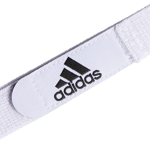 Adidas Soccer Shin Guard Strap, White, One Size #TOP2