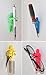 Lucore Colorful People Toothbrush Holder And Utility Suction Hook, Set of 4 Pc