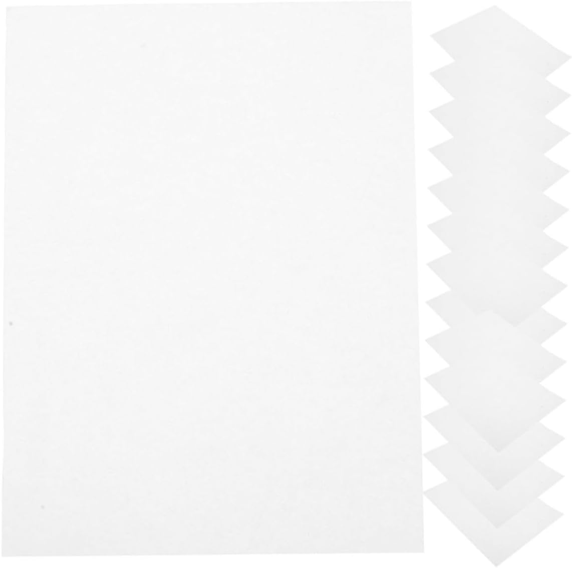 BESTonZON 60pcs Embossed Backing Paper Blotter Paper for Crafts Flower Pressing Lining DIY Materials
