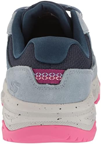 Skechers Women's GO Run Trail Altitude Hiking Sneaker Shoe, Navy/Pink, 11 | Image 2