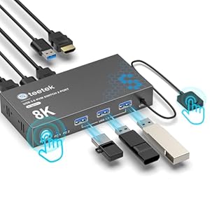 Hearvo STK-S7229H-A USB 3.0 HDMI KVM-Switch