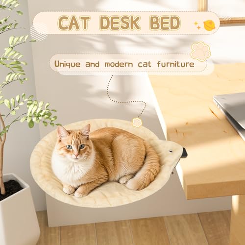 Erinnyees Cama Para Mesa De Gato, Rede Que Economiza Espaço, Estável E Ajustável, Macia Gatinhos, Su
