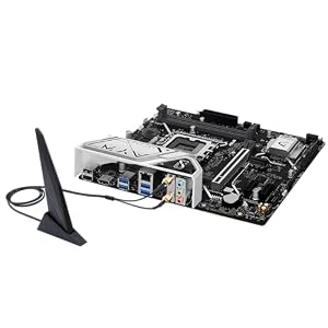 ASUS B760M-AYW WiFi D4 II Intel® B760 (LGA 1700) microATX mATX Motherboard, PCIe 5.0 x16 Support, Two M.2 Slots, DDR4, Realtek 2.5Gb Ethernet, Wi-Fi 6, HDMI, SATA 6 Gbps, Front USB 5Gbps, Aura Sync — photo 4 of 6