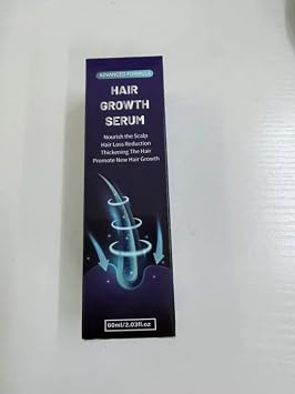 Organic Rosemary Oil for Hair Serum Spray 1x60ml, with Biotin & Castor Oil