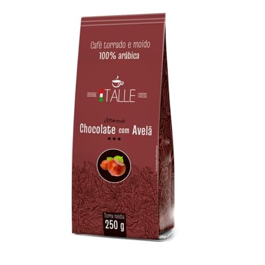 Café Torrado e Moido Cafe Aroma Chcolate com avelã Café Italle Cafe Aroma 250g