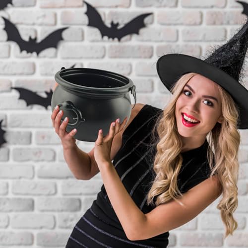 Cauldron portátil para caramelos que soluciona la recogida de dulces en Halloween 3