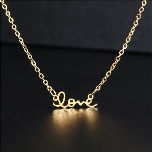 Collier tendance en acier inoxydable résistant qui ne noircit pas