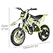50cc 2-Stroke Kids Dirt Bike, Gas Power Motocross, Off Road Mini Motorcycle, Children Pocket Motorbike with Front Rear Disc Brakes，Up to 30KM/H Trail Bike (Green)