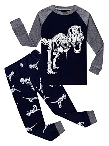 Image of Family Feeling Little Boys Pajamas Sets 100% Cotton Long sleeve Pjs