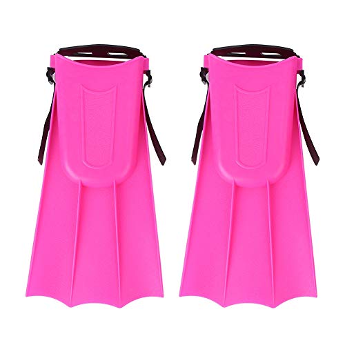 Swimming Fins Lightweight Red Diving Flippers for Water Activities