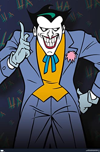 Trends International DC Comics - The Joker - Batman: The Animated Series Wall Poster, 22.375" x 34", Premium Unframed Version