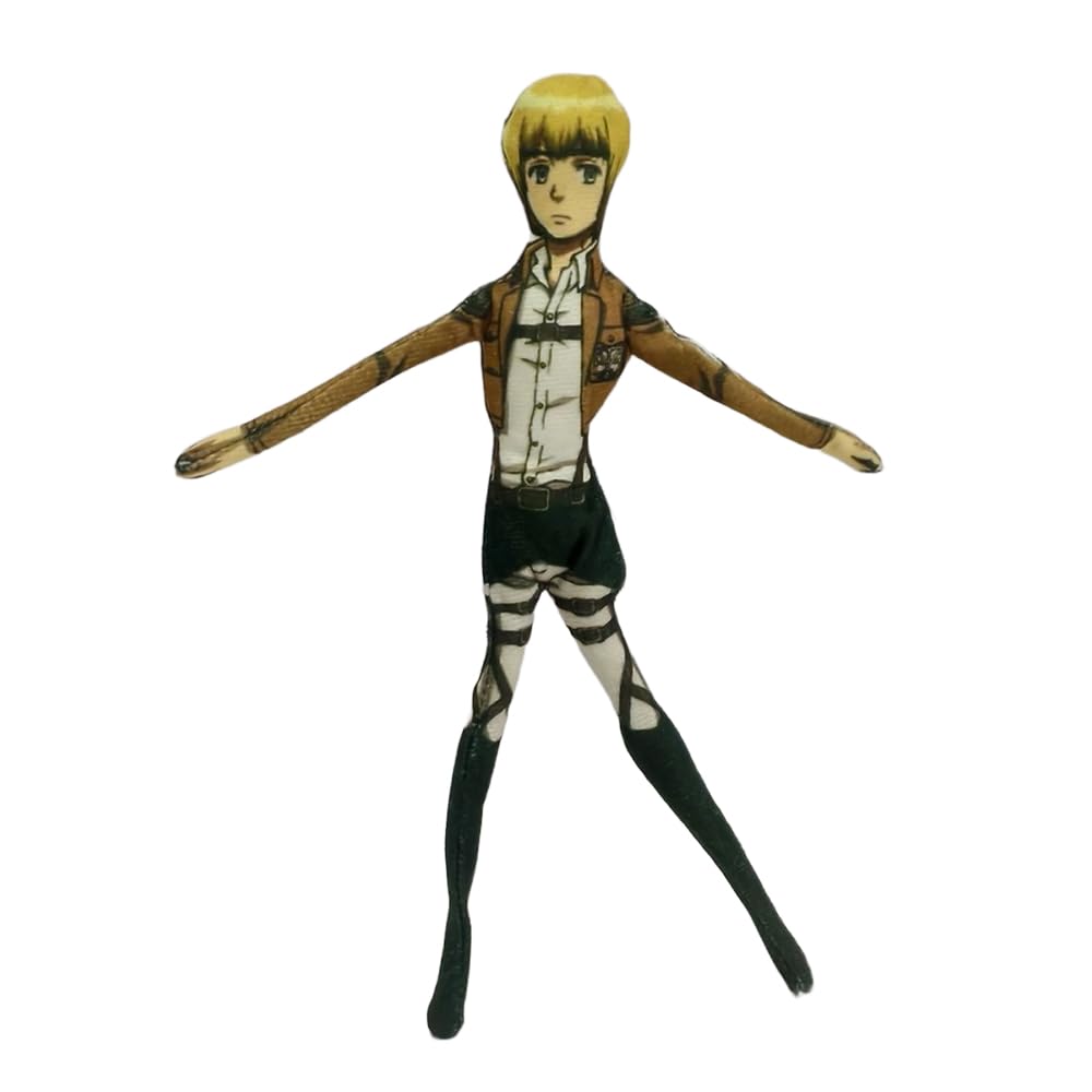 Levi Pillow Figure Twistable Pillows Eren Jaeger Zoe Hans Soft Pillow Cushion Titan Anime Figures 30CM