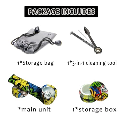 Tobacco Pipe - Pocket Size with Sealing Cap for Ultimate Beginner Smokers Smoking Pipe 
