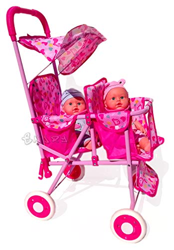 StrMy Passeggino per Bambolotti Gemelli + 2