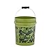 5-Gallon Camouflage Utility Bucket with Foam Grip – Heavy-Duty Plastic for Outdoor and General Use
