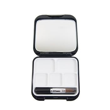 Amazon.co.jp: メイクパレット 角 300BK ブラック│メイク道具