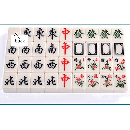 Juego de Mesa Mahjong Chino con Bolsa de Almacenamiento miniatura 6