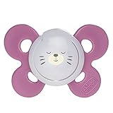 Bordes redondeados Chicco Physio Comfort - Chupete de silicona para 16 - 36 meses, colores surtidos