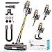 Aspirapolvere Senza Fili 48KPa/550W/70 Min, 2.0L, Scopa Elettrica Senza Fili Potente con OLED Touch Intelligente, Filtraggio a 11 Stadi, Spazzola Anti-Groviglio per Pavimenti/Tappeti/Peli Animali/Auto immagine