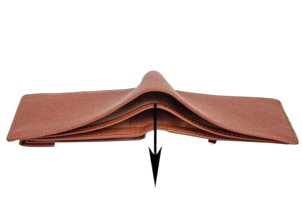 Men Tan Artificial Leather Card Holder (10 Card Slots)-Men’s Wallet and Card Holder with Secure Storage-image-31