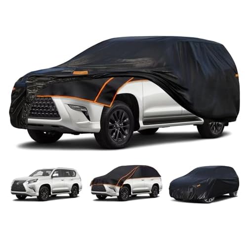 Kayme Padded Hail Protector Car Cover Custom Fit for Lexus GX GX460 GX550 SUV, Anti Hail Blanket with Multilayer Thickened Design, Hail Proof & All We