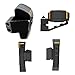 QSPORTPEAK Motorcycle Intercom Bluetooth Helmet Headset, BT-S2 Motorbike Intercom Headphone, 800M Helmet Communication System Kits with Walkie Talkie MP3/GPS & FM Radio for Riding&Skiing, 2-3 Riders