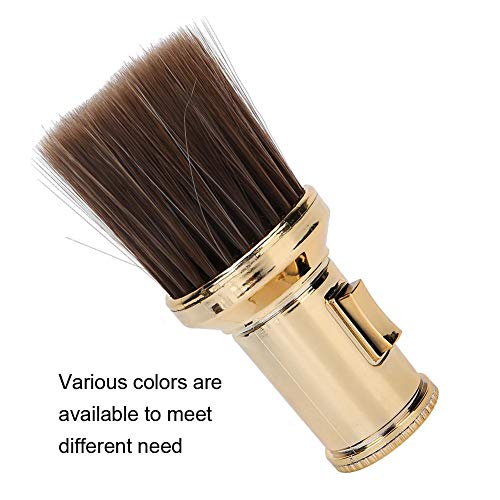 Brosse de rasage barbier manche en bois pour le soin du cou - 3