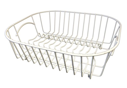 Delfinware White Plate Sink Basket, 2948W