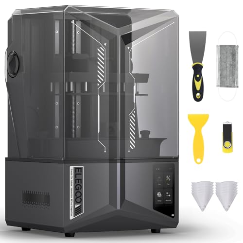 ELEGOO Saturn 4 Ultra 12K Resin 3D Printer, 10-Inch LCD, 150mm/h, Wi-Fi
